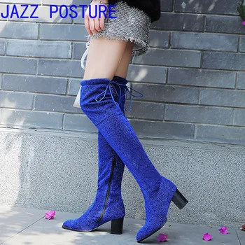 

2020 new winter women's boots, spicy high heels with pointed, spring women's shoes winter women's boots size 34-45 q370