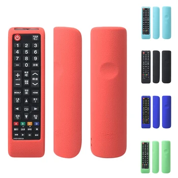 

TV Remote Control Cover Case Skin Silicone Protective Quicksand-style Texture Remote Sleeve For Samsung AA59-00816A