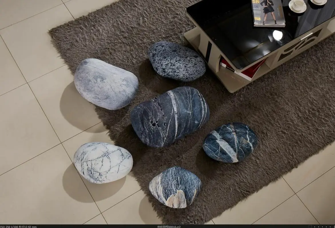 Набор с рисунком галька камень чехол s Рок Подушка/Чехлы для подушек камни форма Чехол без хлопка