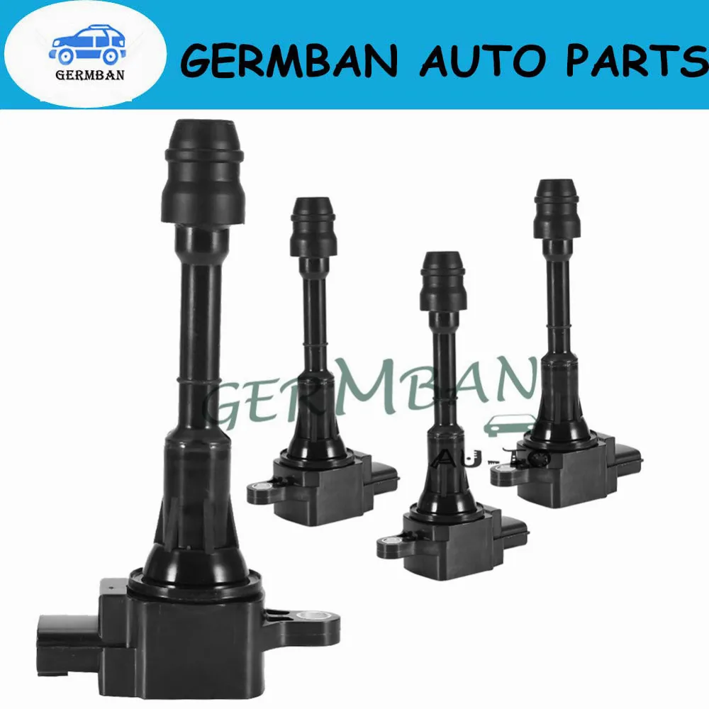 4 шт./лот 22448-8H315 22448-8H310 C1398 UF-350 катушки зажигания для 2002-2008 Nissan Altima Sentra X-Trail 2.5L UF350 - Цвет: Black