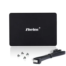 Zheino SSD 512gb 2,5 SATA3 SSD 3D NAND/TLC Внутренний твердотельный жесткий диск для настольных ПК с кабелем и 4 винтами