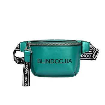 

Waist Bag Letter Fashion Soft Designer Fanny Pack Belt Bag Solid Female Strap Phone Purse Zipper 2020 Brand Chest Bags
