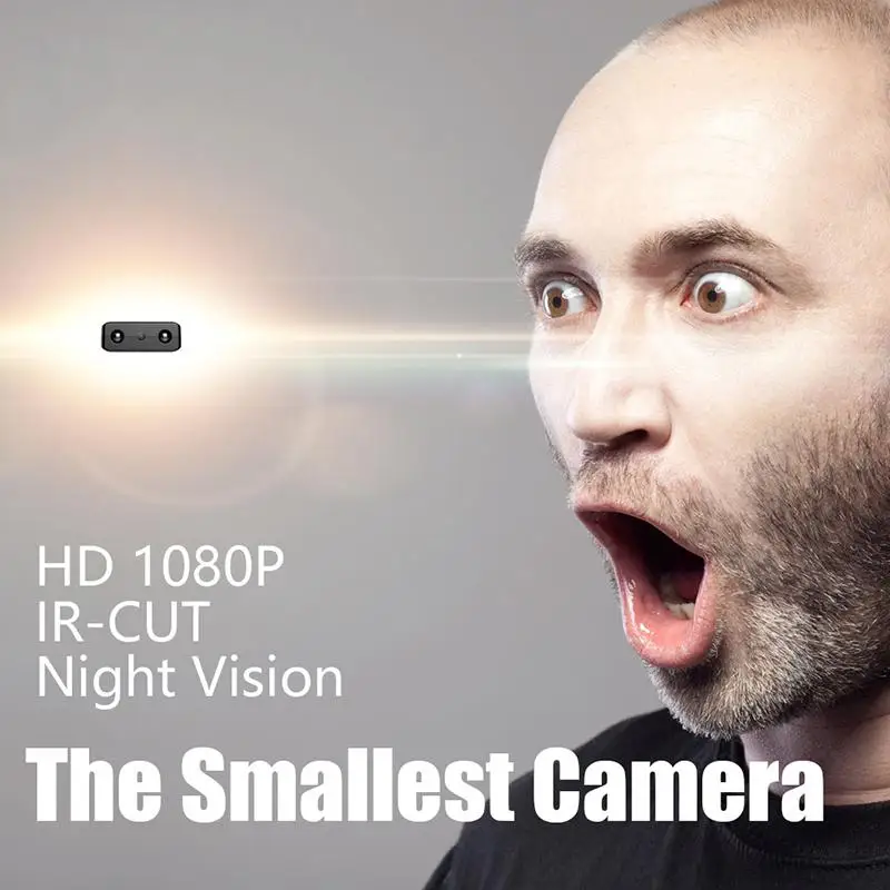  Mini Camera Smart Mini Surveillance Camera IR-CUT HD 1080P Night Vision Security Cameras Loop Recor