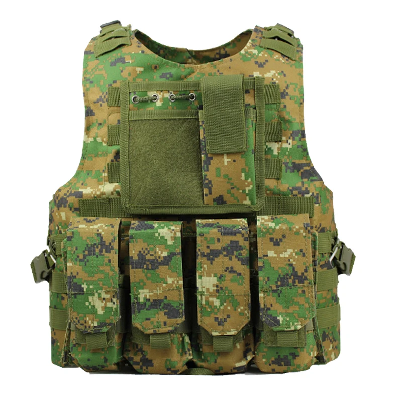 711D Molle армейский боевой тактический жилет солдат США Военная форма Камуфляжный жилет мужской Карманный Пейнтбол страйкбол нейлоновый жилет