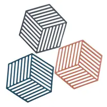 Скандинавский силиконовый коврик для чашки, новинка и высокое качество, легкий и нежный, теплоизолированный, нескользящий коврик, украшение стола