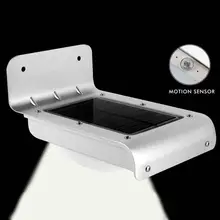 Водонепроницаемый 16LED солнечной энергии датчик движения безопасности на открытом воздухе садовая лампа