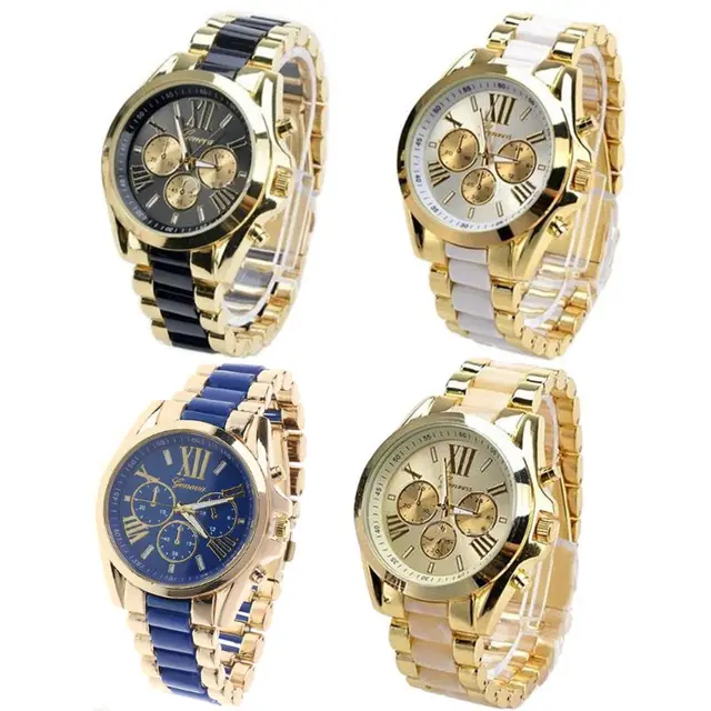 New Fashion Luxury Classic Men Stainless Steel Quartz Analog Wrist Watch 1