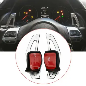 

Car Steering Wheel DSG Shift Paddles extension shifters Stickers for Volkswagen Golf G Ti R Je tta MK5 MK6 Car Accessories