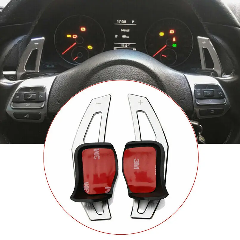 Рулевого колеса автомобиля DSG переключения удлинитель лопастей Манетки наклейки