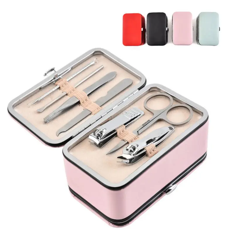 

2-in-1 Mini Portable Multifunctional Nail Tool Jewelry Organizer Display Box