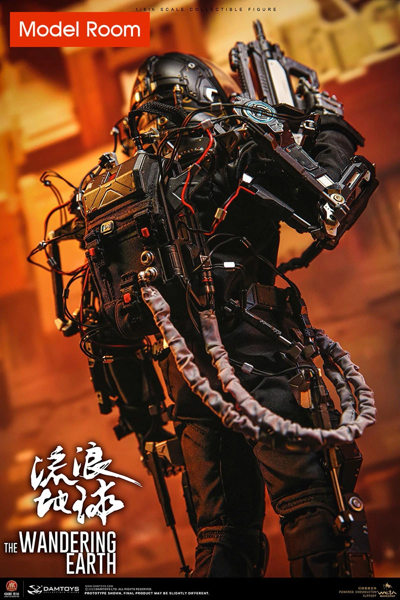 Unidade de Resgate Colecionável em Estoque Lei a Terra Damtoys Capitão Wang Errante Figura Ação Modelo Conjunto Completo Brinquedo Dms034 1 - 6 27 Computers & Electronics
