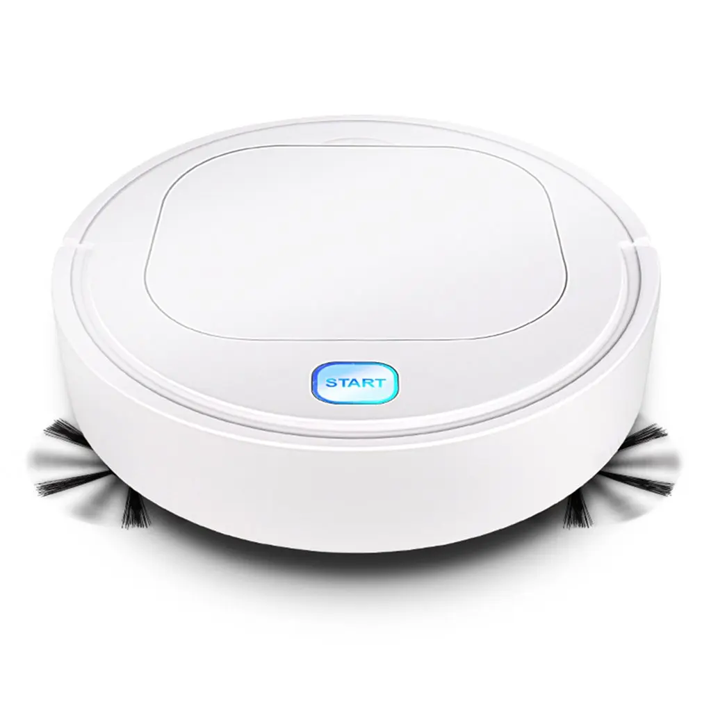 Lazy Man Household Automatic Sweeping Robot Automatic Steering Cleaner Charging Model Smart Charging Vacuum Cleaner - Цвет: Розовый