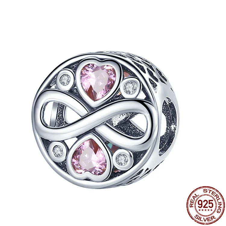 Hot Sale 100% Real 925 Sterling Silver Figure Charms