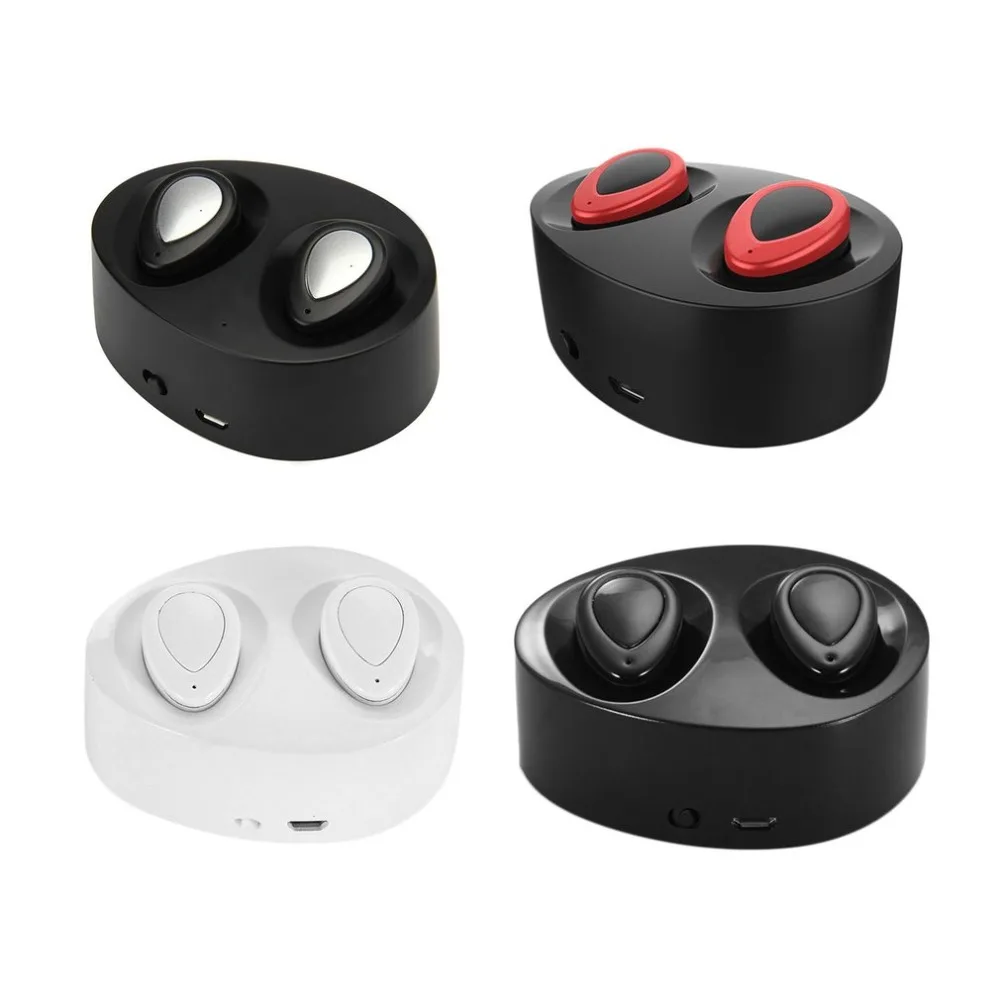 4 цвета, мини-наушники-вкладыши, стерео Bluetooth гарнитура, свободные руки, спортивные наушники, беспроводные Bluetooth 4,1 наушники с микрофоном, зарядное устройство