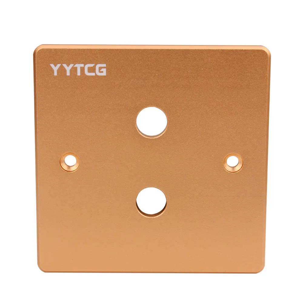 Gold 2 Holes Hifi Женская аудио панель RCA разъем позолоченный динамик Клеммная пластина настенная розетка панель Крепление Шасси аудио разъем ТВ усилитель - Цвет: Gold 2 Holes