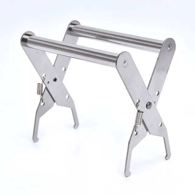 1 Db Méh Kaptárkeret Tartó Rozsdamentes Acél Fogási Keret Markolat Méhészeti Kiegészítők Növelje A Mézelőhöz Szerszámokat - Image 3