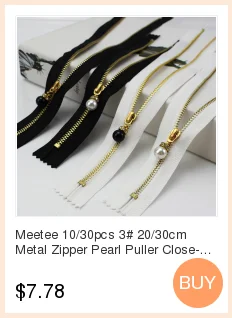 Meetee 8#15# резиновые молнии открытый конец 20-150 см молния пуховик пальто двойные ползунки для шитья одежды ремонт портной аксессуар