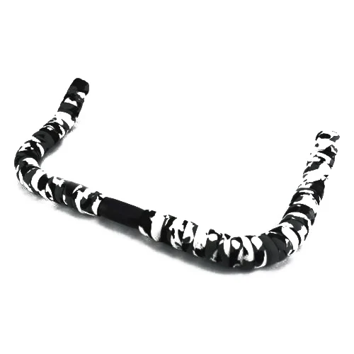 Cycling Road Bike Bicycle Alloy Bullhorn HandleBar Fixed Gear Track Single Speed Black&White