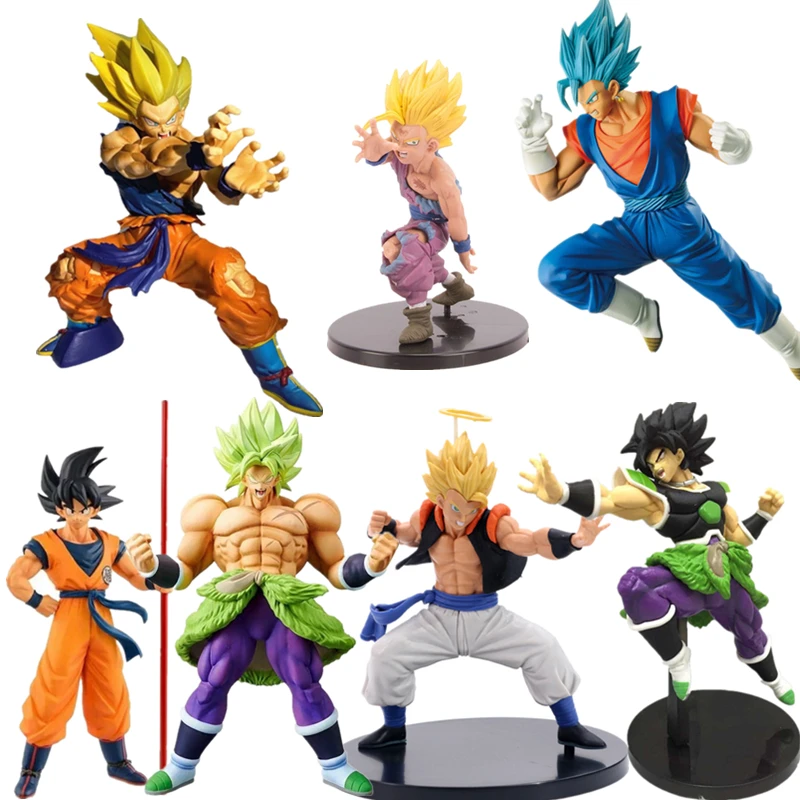 Dragon Ball Z Action figure Super Saiyan Goku Figurines Vegeta Majin Buu Anime Model Decoration Toy Friend's Gift | Игрушки и хобби