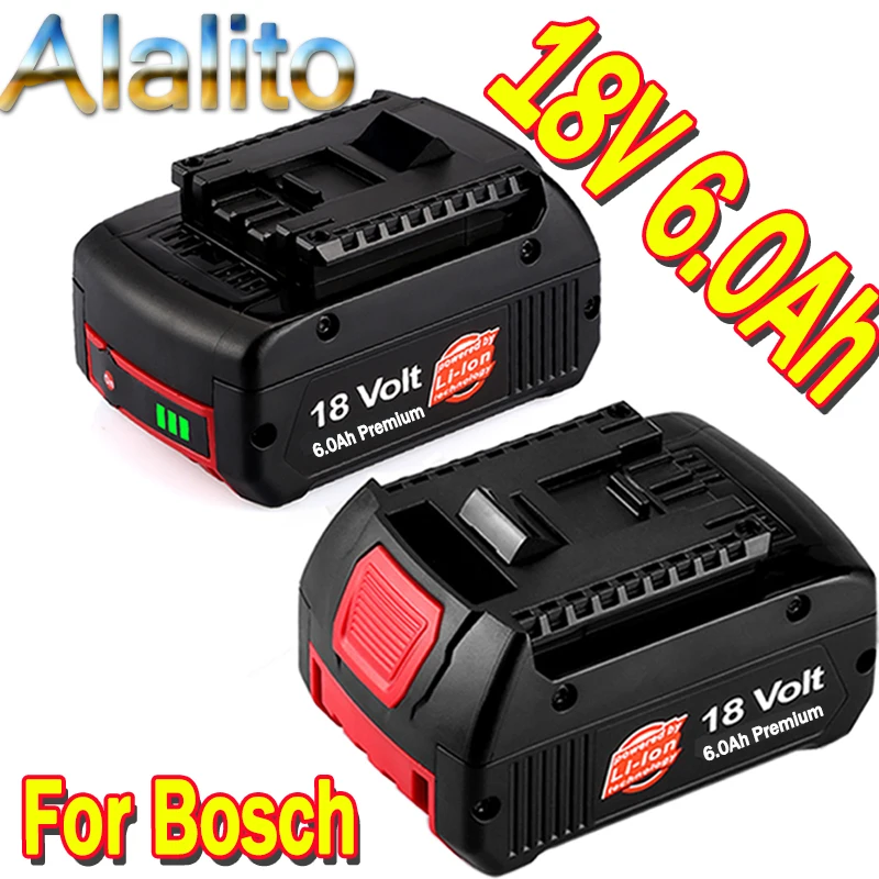 Оригинальный 18V 6000mah литий-ионный аккумулятор для Bosch батарея резервного