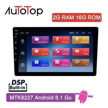 

AUTOTOP 2din 9" Android 8.1 Car Multimedia Player for Honda,Hyundai,Chevrolet with 2.5D HD Screen Wifi Mirrorlink Split Screen