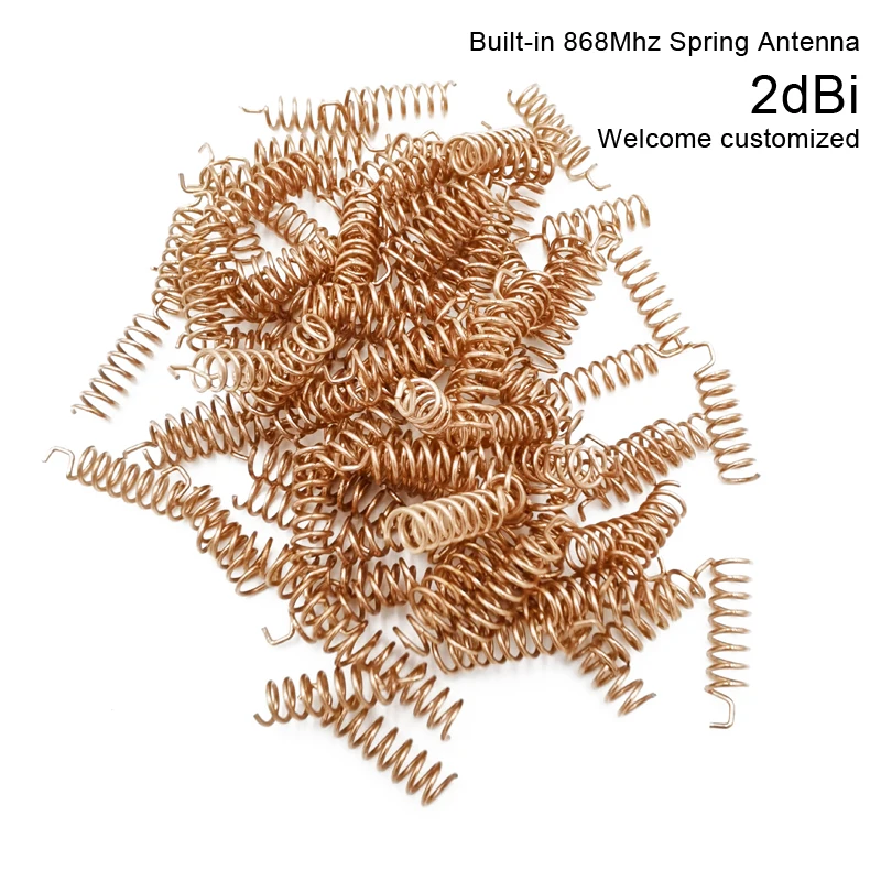 Phosphor Copper Bronze 3Dbi Internal PCB Spring 868 Mhz Coil Antenna
