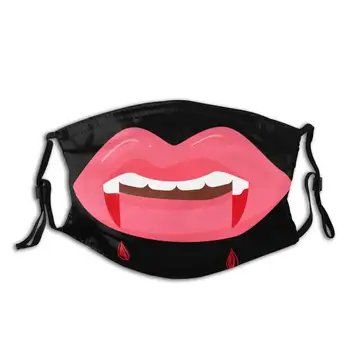 

Scary Lips Reusable Children Mask Protective PM2.5 Filter mouth Mask anti dust Face mask bacteria proof Flu Mask Kids Mask