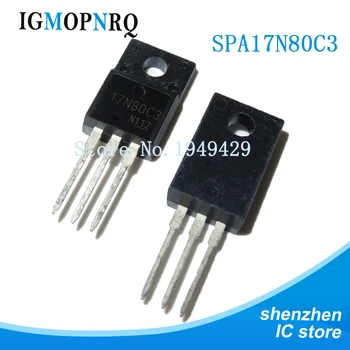 

10PCS SPA17N80C3 TO-220 SPA17N80 TO-220F 17N80C3 new original