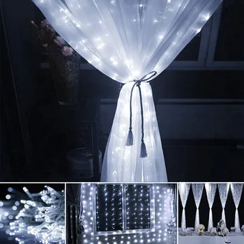 

LED Strip String Lights LED Curtain String Light For Christmas Party Home Decor Wedding Fairy Light Christmas