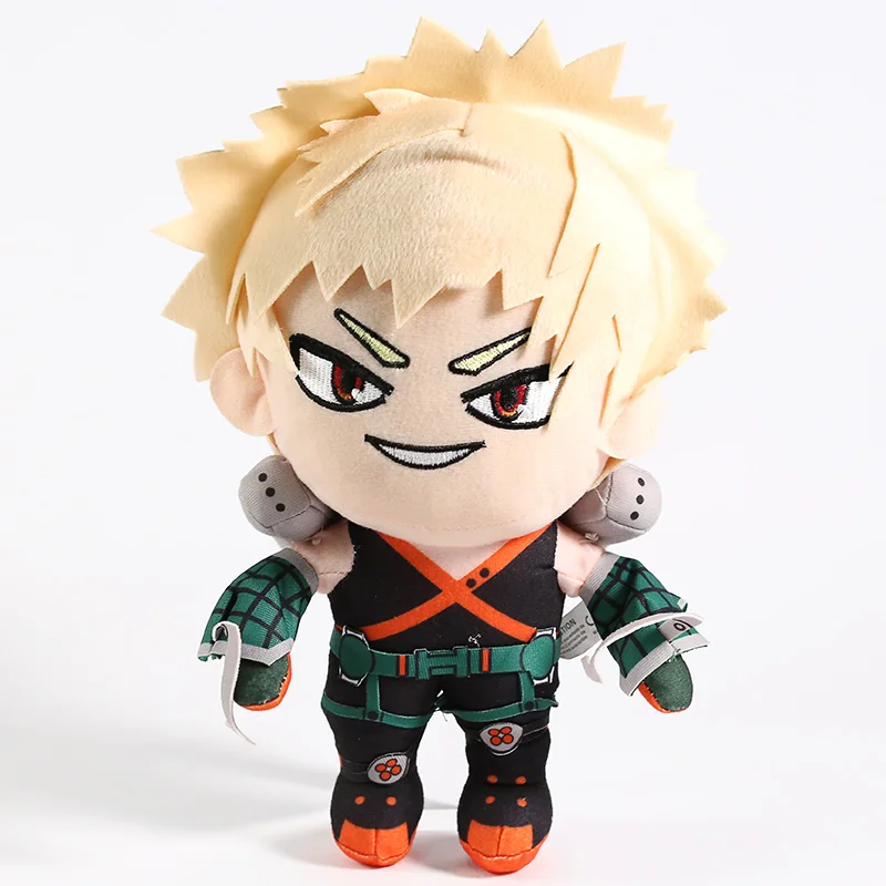 Мой герой училища мидория изуку Bakugou катсуки мультяшная плюшевая кукла мягкая игрушка 31 см