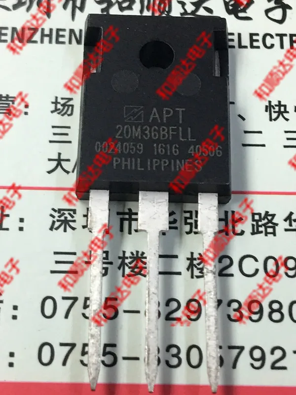 2 шт./APT20M36BFLL-247 200V 65A TO247