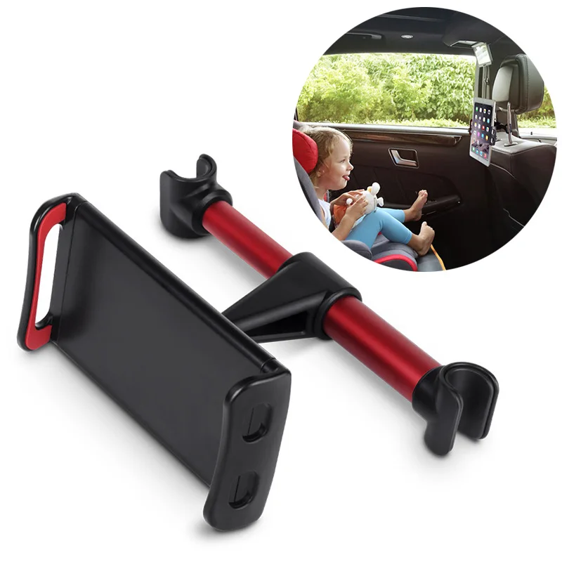 

Mobile Phone Car Back Seat Holder 360 Degree Rotate Stand Auto Headrest Bracket Support For Tablet PC iPad Mini Pro FO Sale