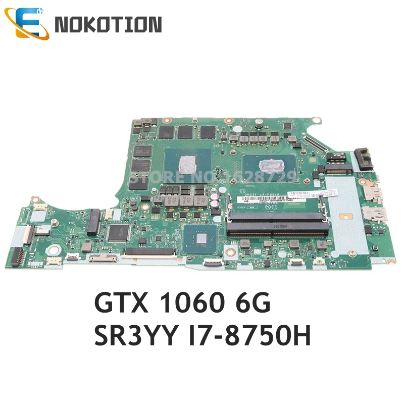 NOKOTION DH53F LA F991P NBQ3F11001 для ACER Predator Helios PH317 52 PH315 5 A717 72G ноутбука GTX 1060 6G I7 8750H|Материнские