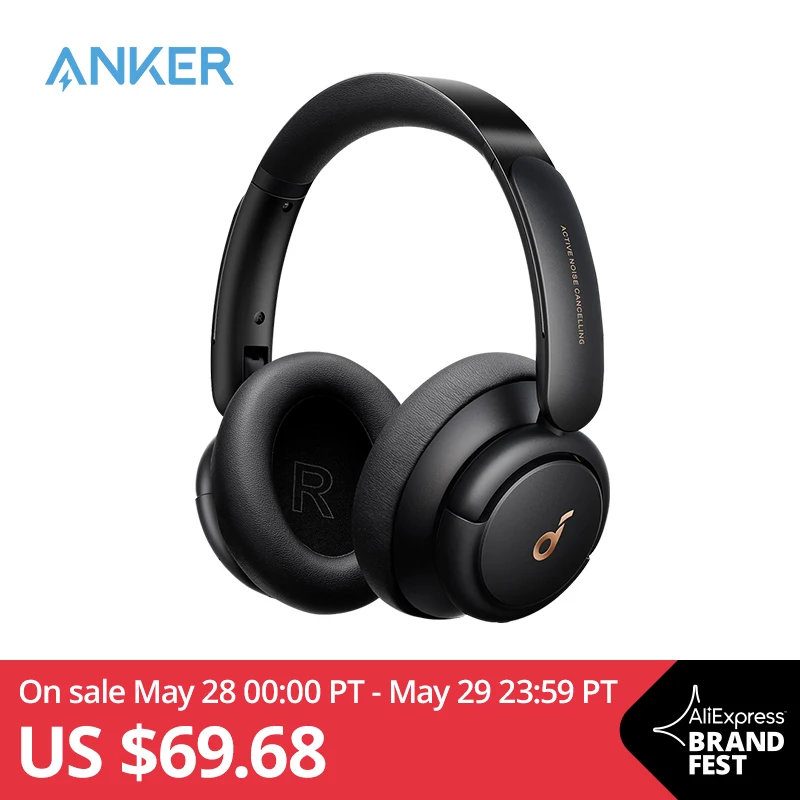 Soundcore by Anker Life Q30 Hybrid Active Noise Cancelling Headphones with Multiple Modes Hi-Res Sound 40H Playtime