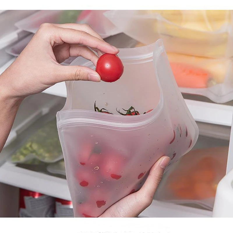 10 шт пластиковые пакеты Ziplock упаковка для пищевых продуктов фрукты закуски небольшой замок типа молния мешки прозрачный свежий сохраняя пыленепроницаемый для хранения