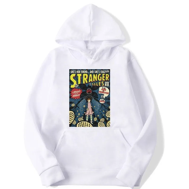 BTFCL Stranger Thing s тренировочный костюм с капюшоном флис Для мужчин/wo Для мужчин капюшон Stranger Thing фильм Сериал Harajuku KPOP верхняя одежда свитшоты