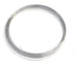Cabo de aço rígido, fio de aço inoxidável 304/0.1/0.2/0.3/0.4 1mm para artesanato, diy, cabo de aço à prova de ferrugem