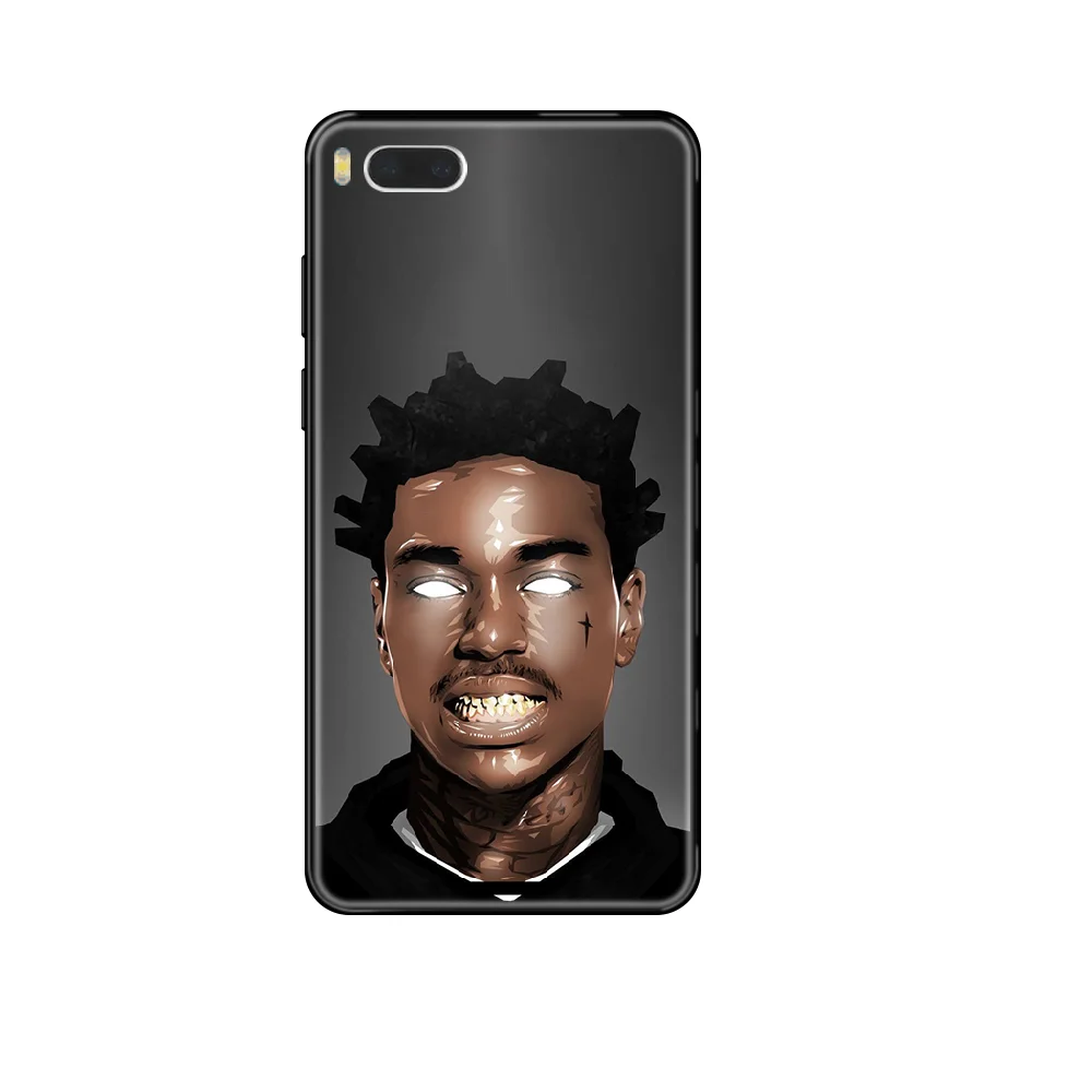 kodak black rap singer Phone case For Xiaomi Redmi Mi 3 5 6 8 9 A1 2 Max3 Mix2 X SE Lite Pro black 3D Etui tpu prime silicone