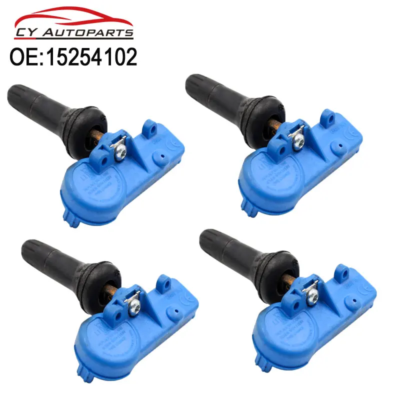 

4 шт. новый датчик давления в шинах TPMS датчик для Cadillac Buick 433 МГц 15254102 25809220 25789964