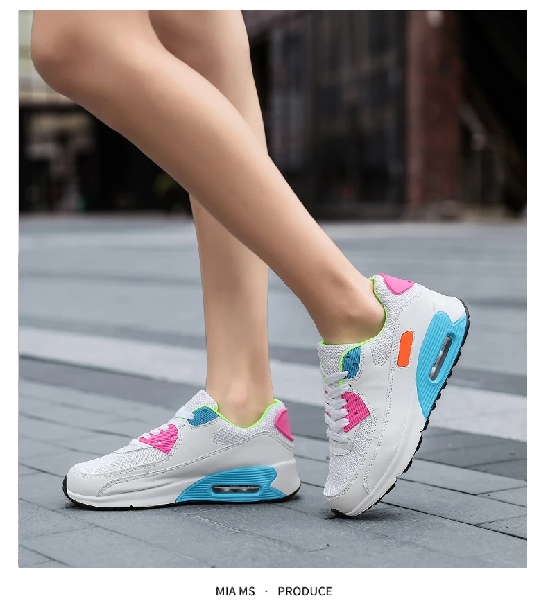 Sxclaee Air Cushion Men Casual Shoes Breathable Comfortable Mesh Lining Sneakers Sweat-absorbent Deodorant Sports Shoes Size 47