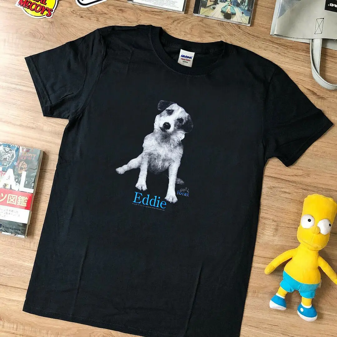 Vtg редкая-90S 1997 футболка Frasier Tv Show-Kelsey Grammer-топ Reprint usasс | Мужская одежда