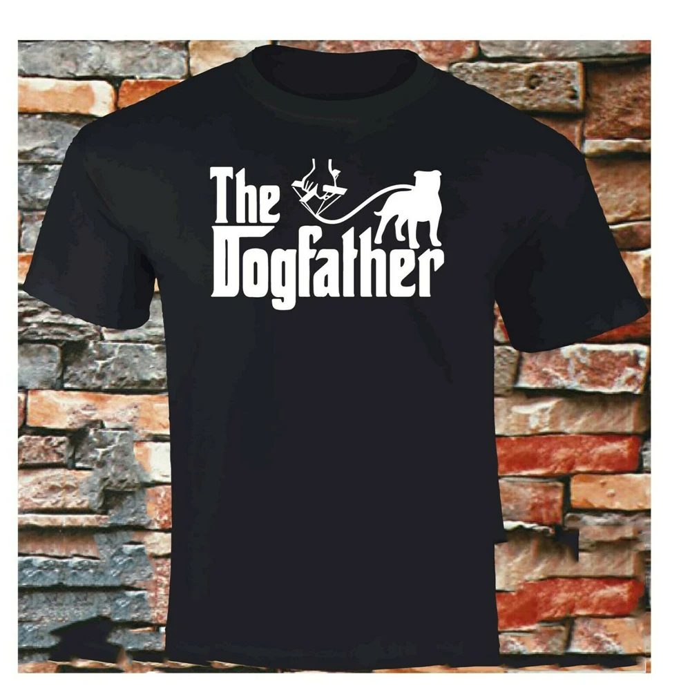 Staffordshire Bull Terrier Dad T-Shirt