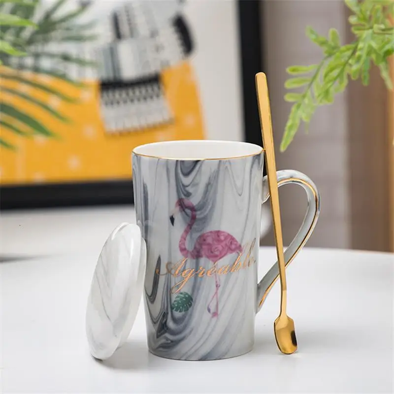 Number 3 Большой чай молоко Tazzine Caffe посуда бутылка для воды аксессуары и посуда для напитков Taza кафе кофе путешествия Caneca керамическая кружка чашка - Цвет: Number 3