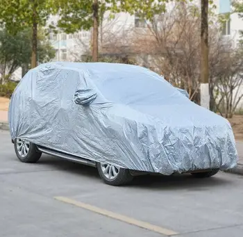 

Universal L Size Waterproof Dust UV SUV Full Car Cover Outdoor All Weather Protection