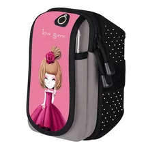 Спорт на открытом воздухе Для мужчин Iphone6sp бег приспособление для фиксации мобильного телефона Для женщин Apple Фитнес перчатки без пальцев, рукав ручная сумка через плечо