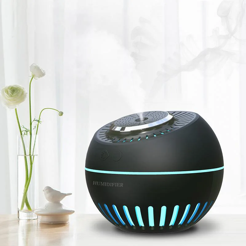 

380ml Air Humidifier Difusor Aromaterapia Umidificador Essential Oil Diffuser USB 4 Color Face Spray Beauty Cool Mist Purifier