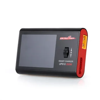 

UP610 200W Pocket Smart Charger for RC Drone Quadcopter Car 1-6S Lipo Battery 1-16S NiCd/NiMH Battery Charger RC Toys Part