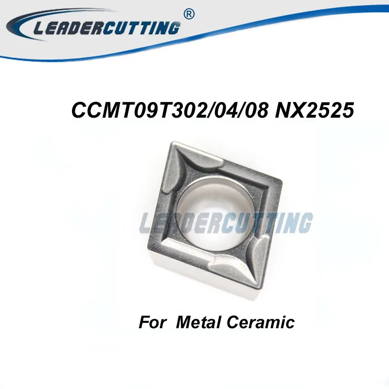 CCMT060202 NX2525 CCMT09T302/CCMT09T304/08 NX2525*10pcs Original Carbide turning Insert Cutting Blades Metal Ceramic Turning Tip |
