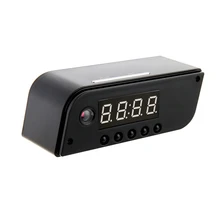 CCTV 720P WIFI Mini Camera Time Alarm Wireless Nanny Clock P2P Security Night Vision Motion Detection Home Security IP Camera( CCTV 720P WIFI Mini Camera Time Alarm Wireless Nanny Clock P2P Security Night Vision Motion Detection Home Security IP Camera(