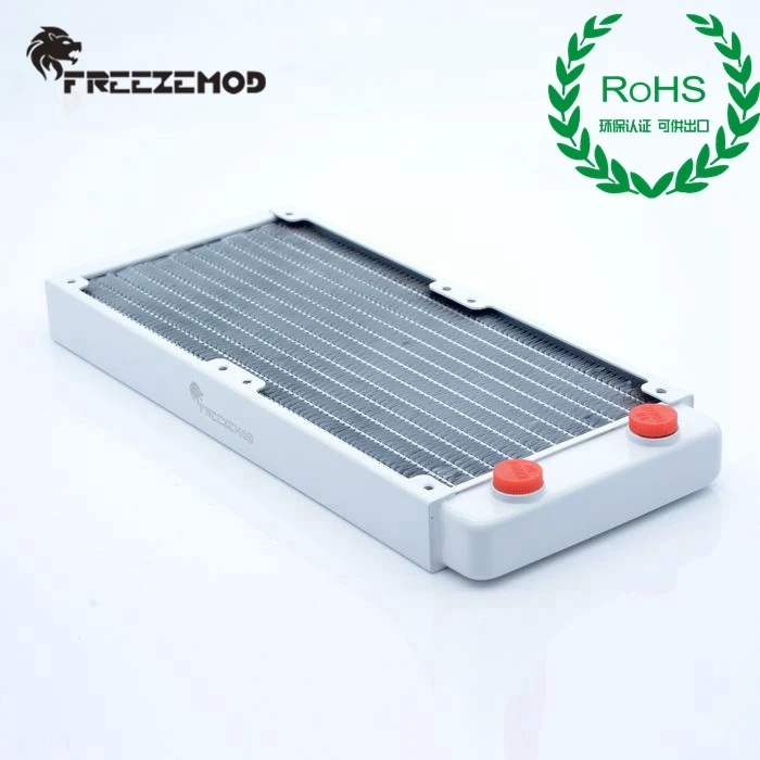 FREEZEMOD компьютер ПК водяной охладитель пианино краска белый цвет медный ЦП
